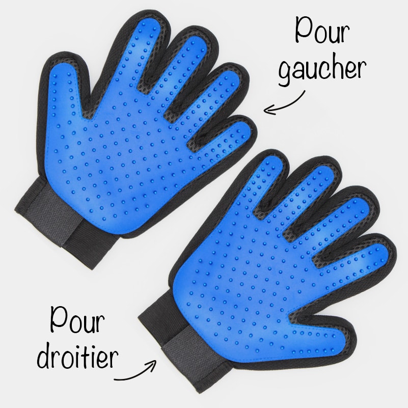 Gants microfibre anti-poussières droitier/gaucher