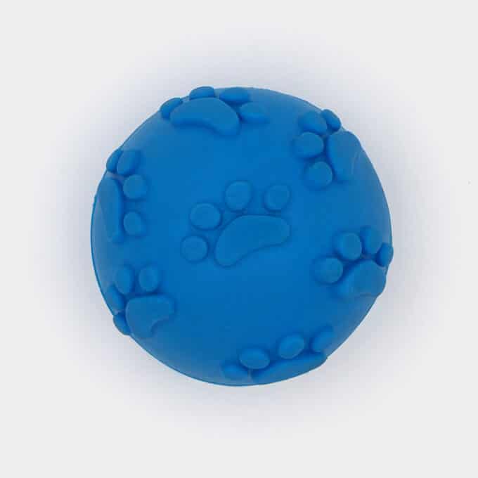 Jouet balle sonore en caoutchouc pour la mastication du chien et du chiot