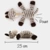 Peluche-jouet-bruit-sonore-chien-chiot-10 Jouet peluche vache sonore pour le chien et le chiot