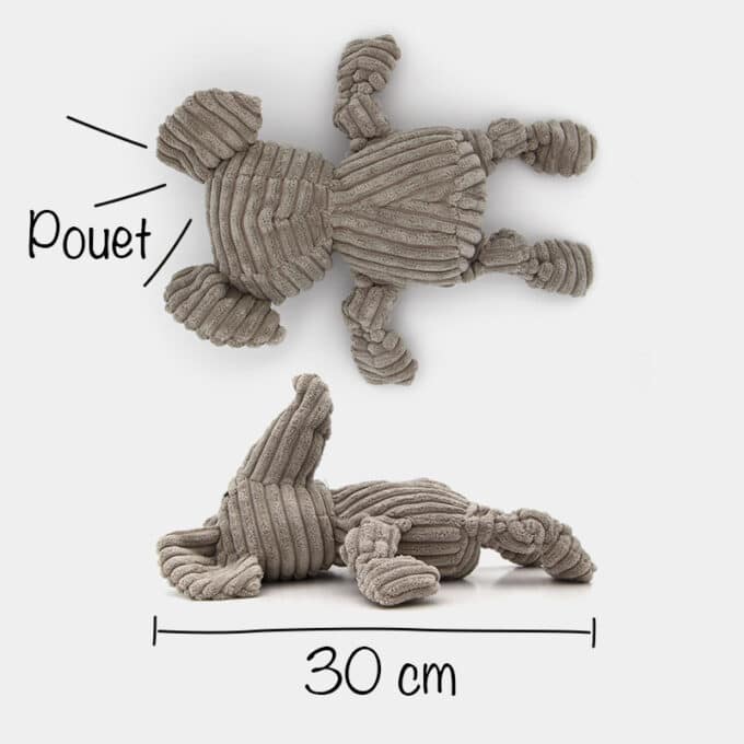 Peluche-jouet-bruit-sonore-solide-chien-chiot-5 Jouet peluche éléphant doux sonore pour le chien et le chiot
