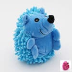 Jouet peluche hérisson bleu doux pour le chien et le chiot