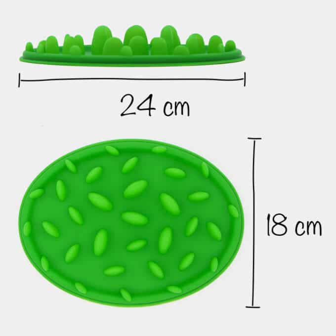 Gamelle anti-glouton chat en silicone