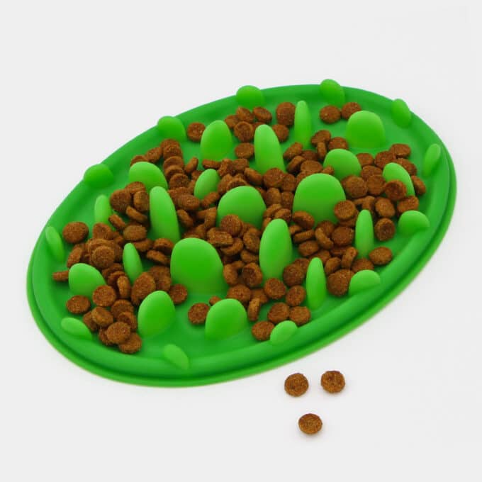 gamelle anti-glouton pour chat plateau souple