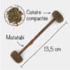 jouet-baton-matatabi-cataire-catnip-herbe-chat-chaton-2 jouet baton matatabi et cataire catnip herbe à chat pour chat et chaton
