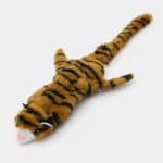 Jouet peluche tigre sonore plat pour le chien et le chiot