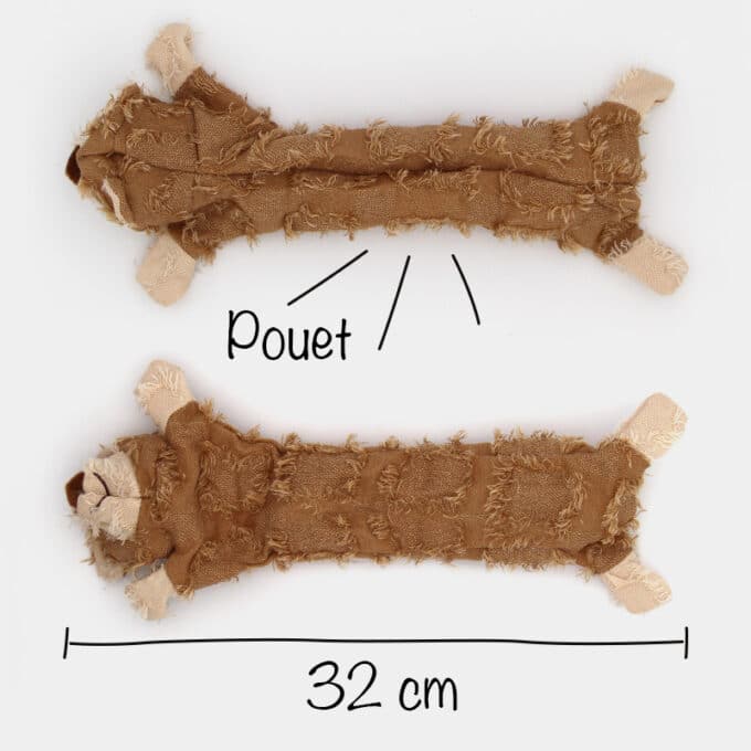 jouet-chien-chiot-peluche-sonore-bruit-ours-5 Jouet peluche ours sonore pour le chien et le chiot