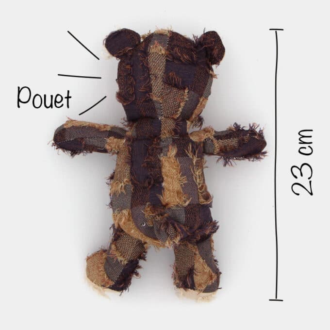 jouet-chien-chiot-peluche-sonore-bruit-ours-6 Jouet peluche ours sonore pour le chien et le chiot