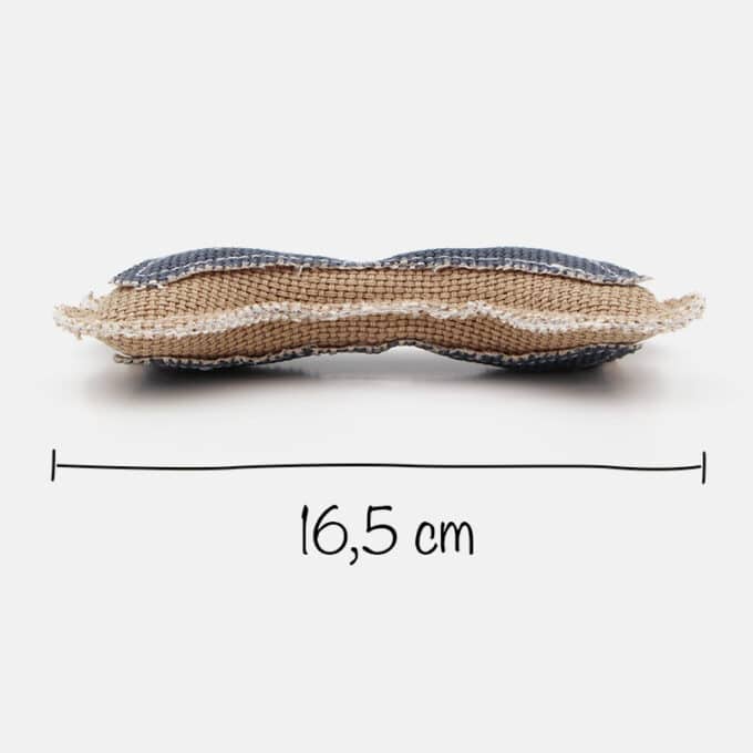 jouet-chien-os-tissu-lin-toile-5 Jouet os en toile de jute pour la mastication du chien et du chiot