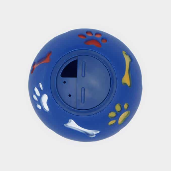 Balle distributrice de croquettes pour chien