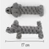 Jouet en corde pour chien à mâcher en forme de chien