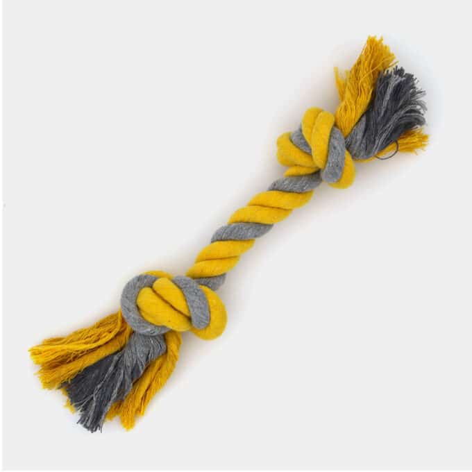 Jouet en corde pour chien avec nœuds à mâcher