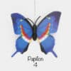 Jouet interactif pour chat papillon volant qui tourne autour d'une fleur