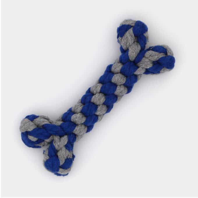 jouet-jeu-os-corde-mastication-mordre-chien-chiot-1 Jouet en corde pour chien avec nœuds à mâcher