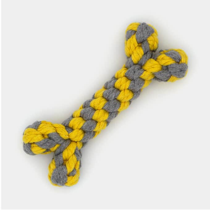 jouet-jeu-os-corde-mastication-mordre-chien-chiot-3 Jouet en corde pour chien avec nœuds à mâcher