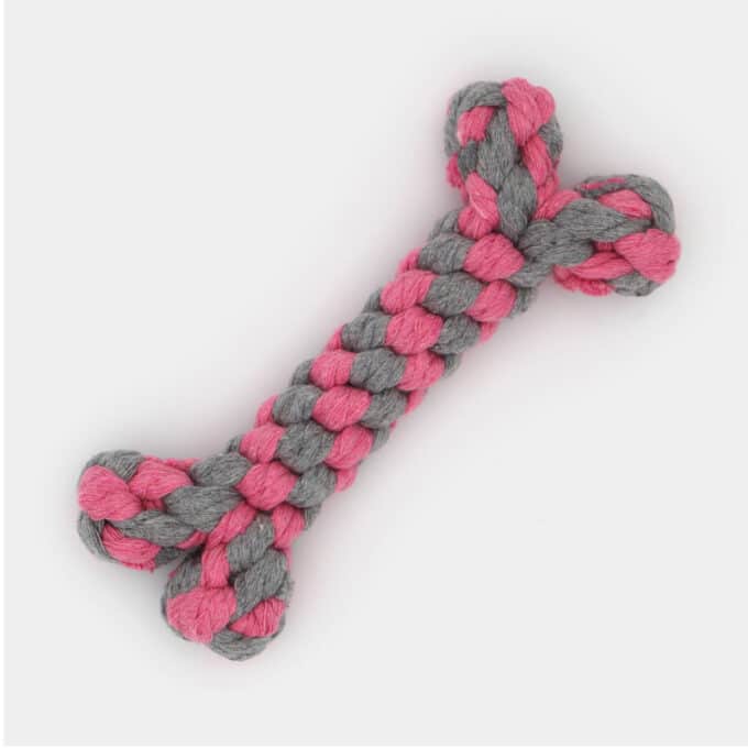 jouet-jeu-os-corde-mastication-mordre-chien-chiot-4 Jouet en corde pour chien avec nœuds à mâcher
