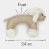 Jouet peluche mouton sonore rigide pour le chien et le chiot