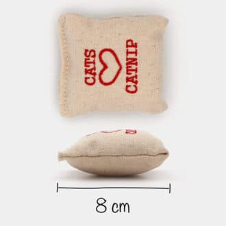 jouet coussin herbe à chat