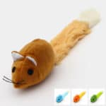 jouet peluche souris de couleur pour le chat ou le chaton