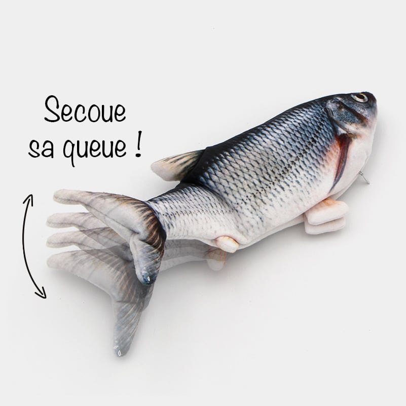 Jouet Poisson Interactif pour Chat