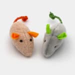 jouet peluche souris de couleur pour le chat ou le chaton