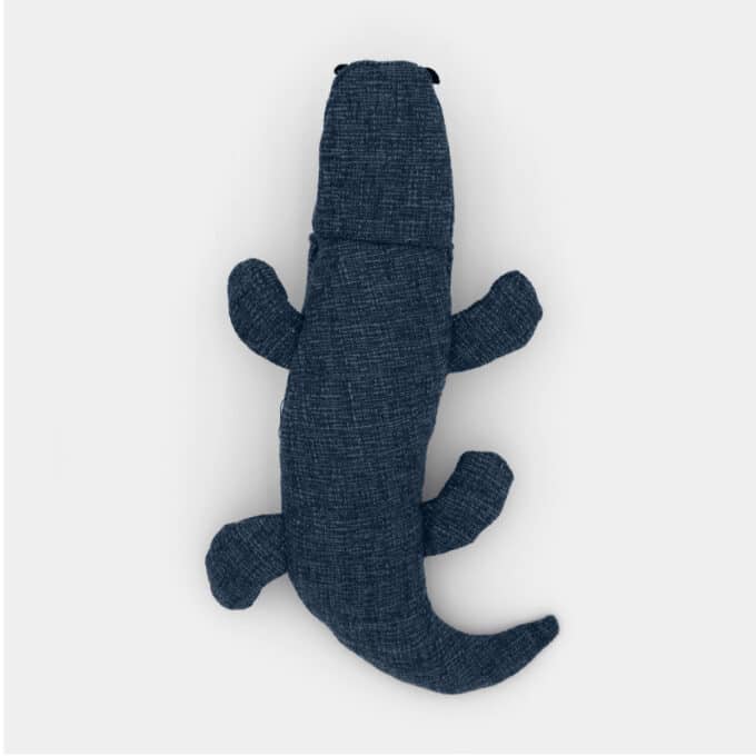 peluche-jouet-chiot-chien-bruit-sonore-1 Jouet peluche crocodile sonore en lin pour le chien et le chiot