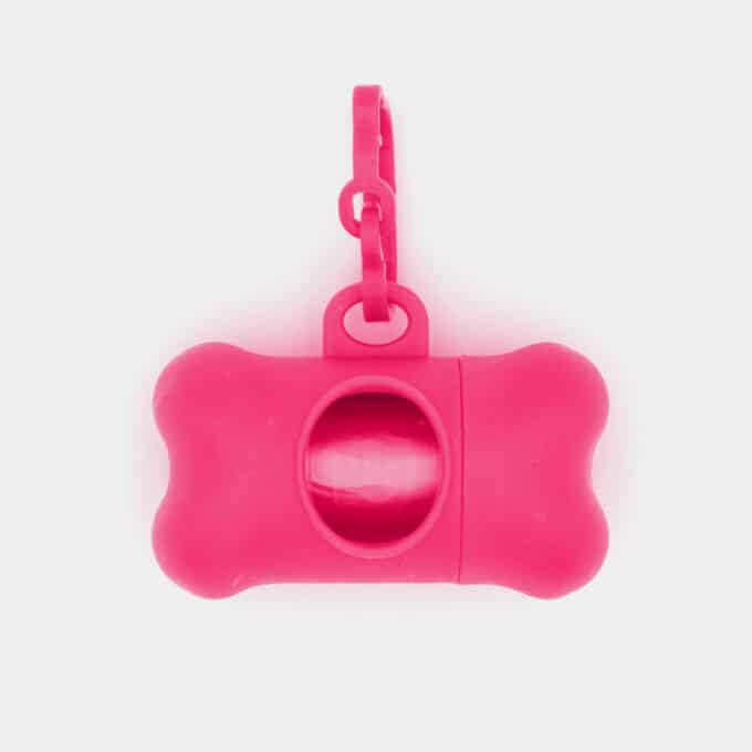 distributeur de sac à crotte ou caca ou déjection pou les promenades du chien