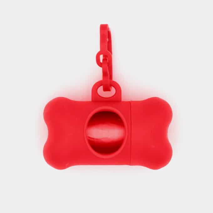 distributeur de sac à crotte ou caca ou déjection pou les promenades du chien