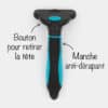 brosse-carde-anti-mue-toilettage-chat-petit-chien-trixie-3 Brosse carde anti-mue de toilettage pour chat et petit chien