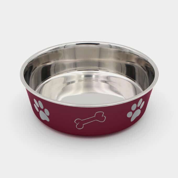 gamelle-alimentation-acier-inoxydable-chien-trixie-2 Gamelle pour chien en acier inoxydable Trixie anti-dérapante