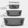 gamelle-alimentation-acier-inoxydable-chien-trixie-4 gamelle anti-glouton chien Trixie en acier inoxydable