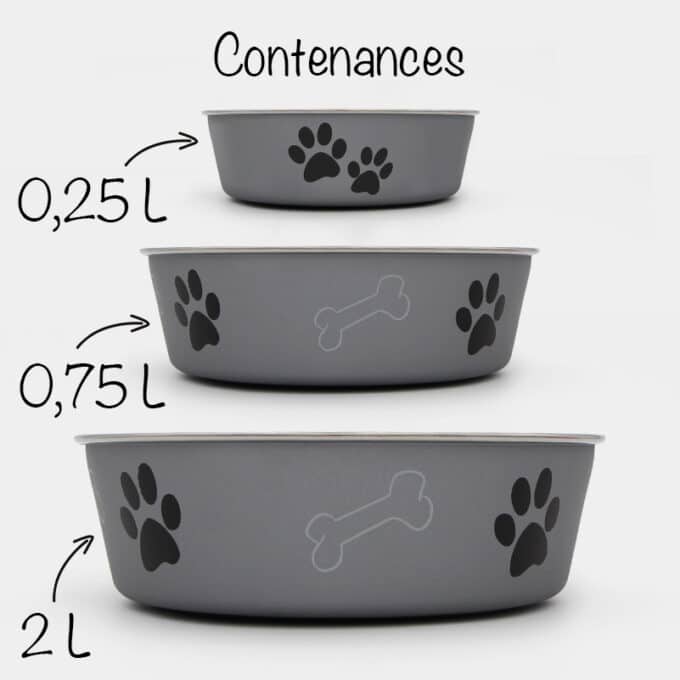 gamelle-alimentation-acier-inoxydable-chien-trixie-4 gamelle anti-glouton chien Trixie en acier inoxydable