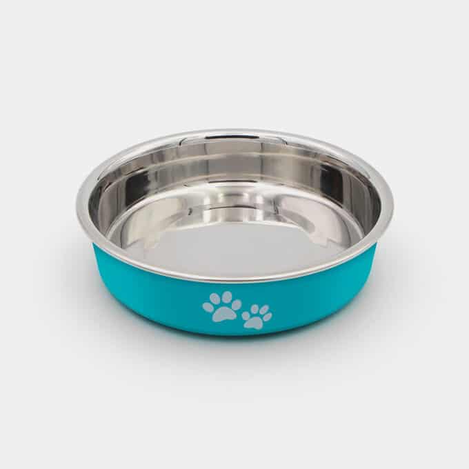 gamelle-bol-anti-derapant-acier-inoxydable-chat-trixie-2 Gamelle pour chat en acier inoxydable Trixie anti-dérapante