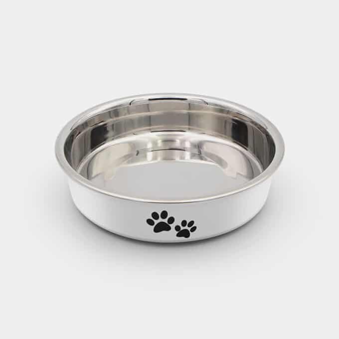 gamelle-bol-anti-derapant-acier-inoxydable-chat-trixie-4 Gamelle pour chat en acier inoxydable Trixie anti-dérapante