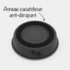 gamelle-bol-anti-derapant-acier-inoxydable-chat-trixie-6 Gamelle pour chat en acier inoxydable Trixie anti-dérapante