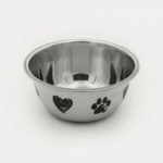 Gamelle pour chat chien bol en inox anti-dérapant