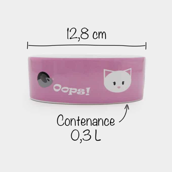 Gamelle céramique pour chat