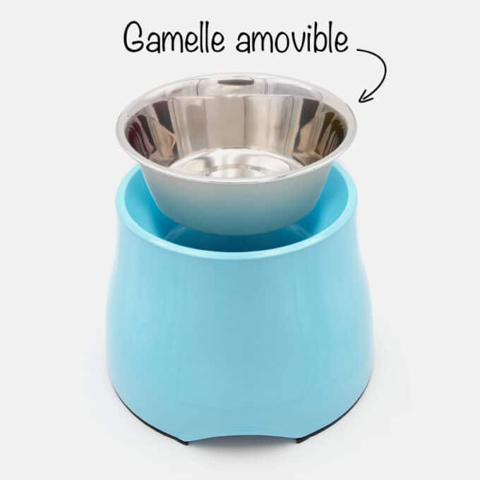 gamelle-chien-surelevee-longue-oreille-24 Gamelle surélevée pour chien à longues oreilles et souffrant d'arthrose