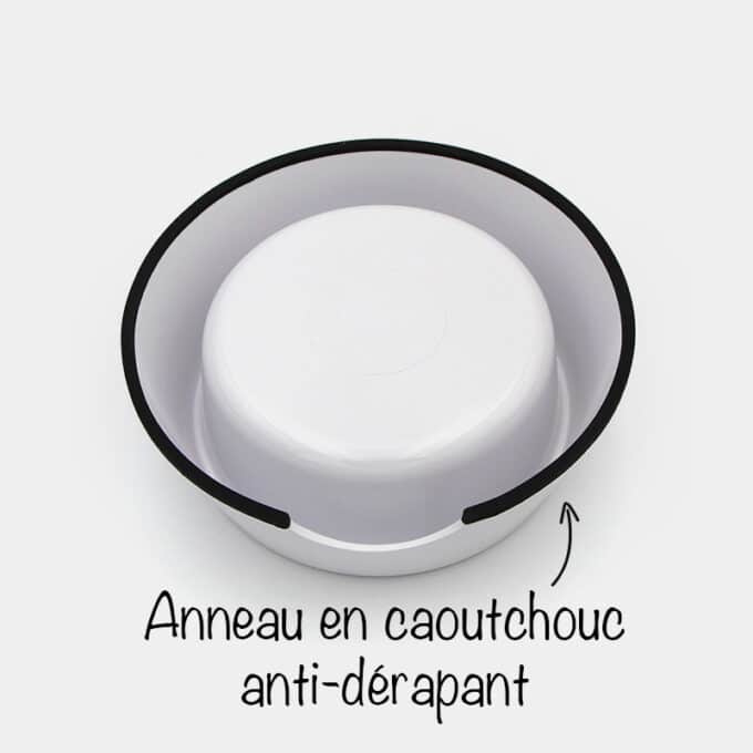 Gamelle pour chat Trixie Be Nordic anti-dérapante avec bol amovible