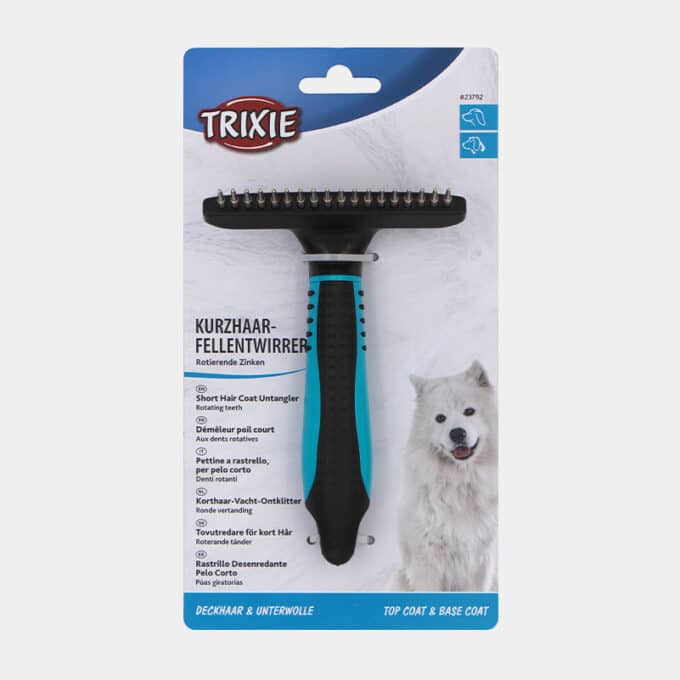 Peigne de toilettage râteau démêleur Trixie pour le chat et le chien