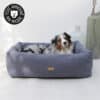 Panier coussin moelleux pour chien design
