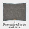 Couchage lit panier coussin confortable, moelleux, déhoussable et lavable pour chien et chat