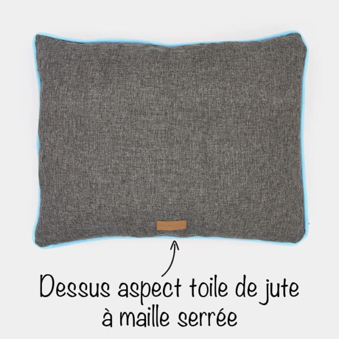 Couchage lit panier coussin confortable, moelleux, déhoussable et lavable pour chien et chat