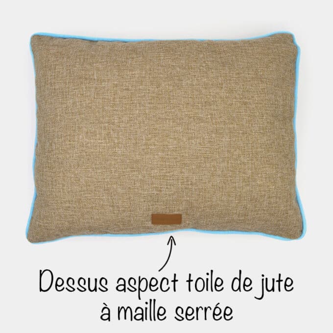 coussin-panier-lit-moelleux-dehoussable-confortable-lin-doux-chien-chat-10 Couchage lit panier coussin confortable, moelleux, déhoussable et lavable pour chien et chat