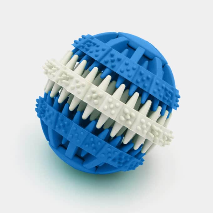 jouet-jeu-alimentaire-balle-croquettes-chien-chiot-antiglouton-4 jouet alimentaire anti glouton balle distributrice de croquettes pour le chien et le chiot