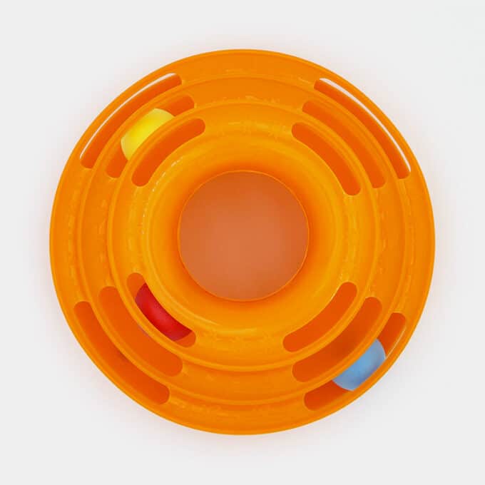 jouet-interactif-chat-tour-labyrinthe-balle-tourne-appartement-3 Labyrinthe tourne balle pour chat jouet interactif