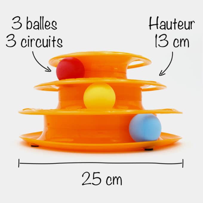 jouet-interactif-chat-tour-labyrinthe-balle-tourne-appartement-7 Labyrinthe tourne balle pour chat jouet interactif