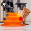 jouet-interactif-chat-tour-labyrinthe-balle-tourne-appartement-9 Jouet circuit tourne balle pour chat