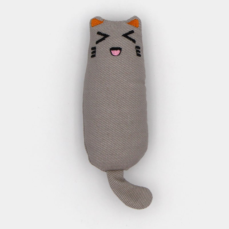 Jouet en Peluche Catnip, Jouet Herbe à Chat Coussin Valériane pour