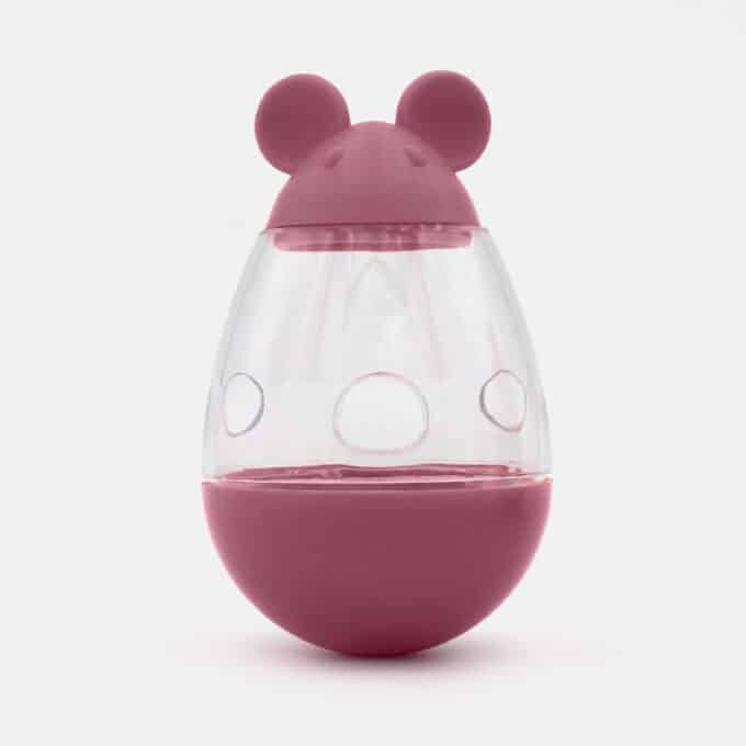 Jouet distributeur de croquettes culbuto pour chat