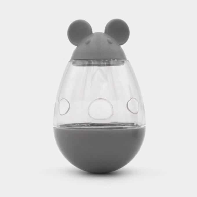 Jouet distributeur de croquettes culbuto pour chat